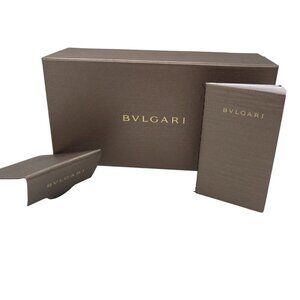 Beautiful Bvloari Box and Eyeglasses Case